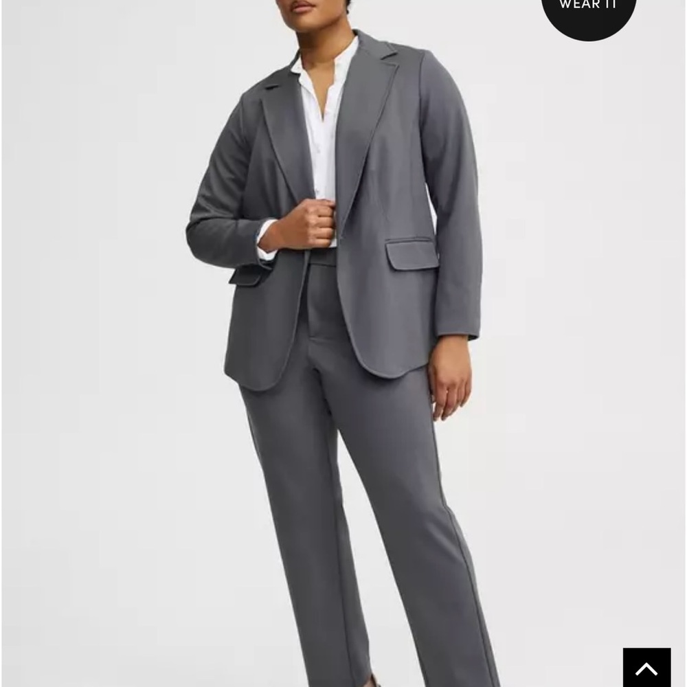 torrid Gray Tailored Women’s Suit Blazer & Trousers